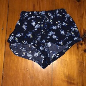 Floral print shorts